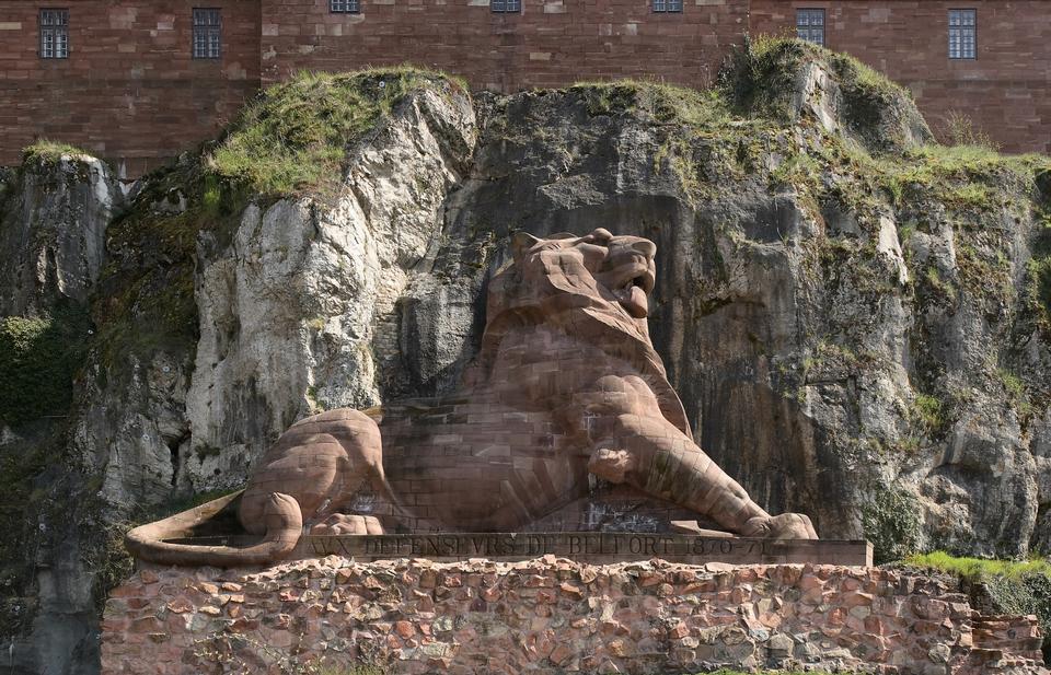 Free download high resolution image - free image free photo free stock image public domain picture  lion statue in castle of Belfort in france