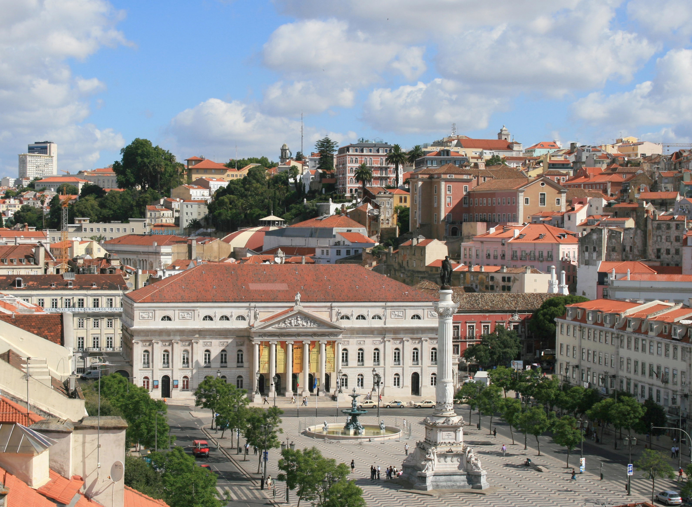 Free download high resolution image - free image free photo free stock image public domain picture -Bird view of Dom Pedro IV square