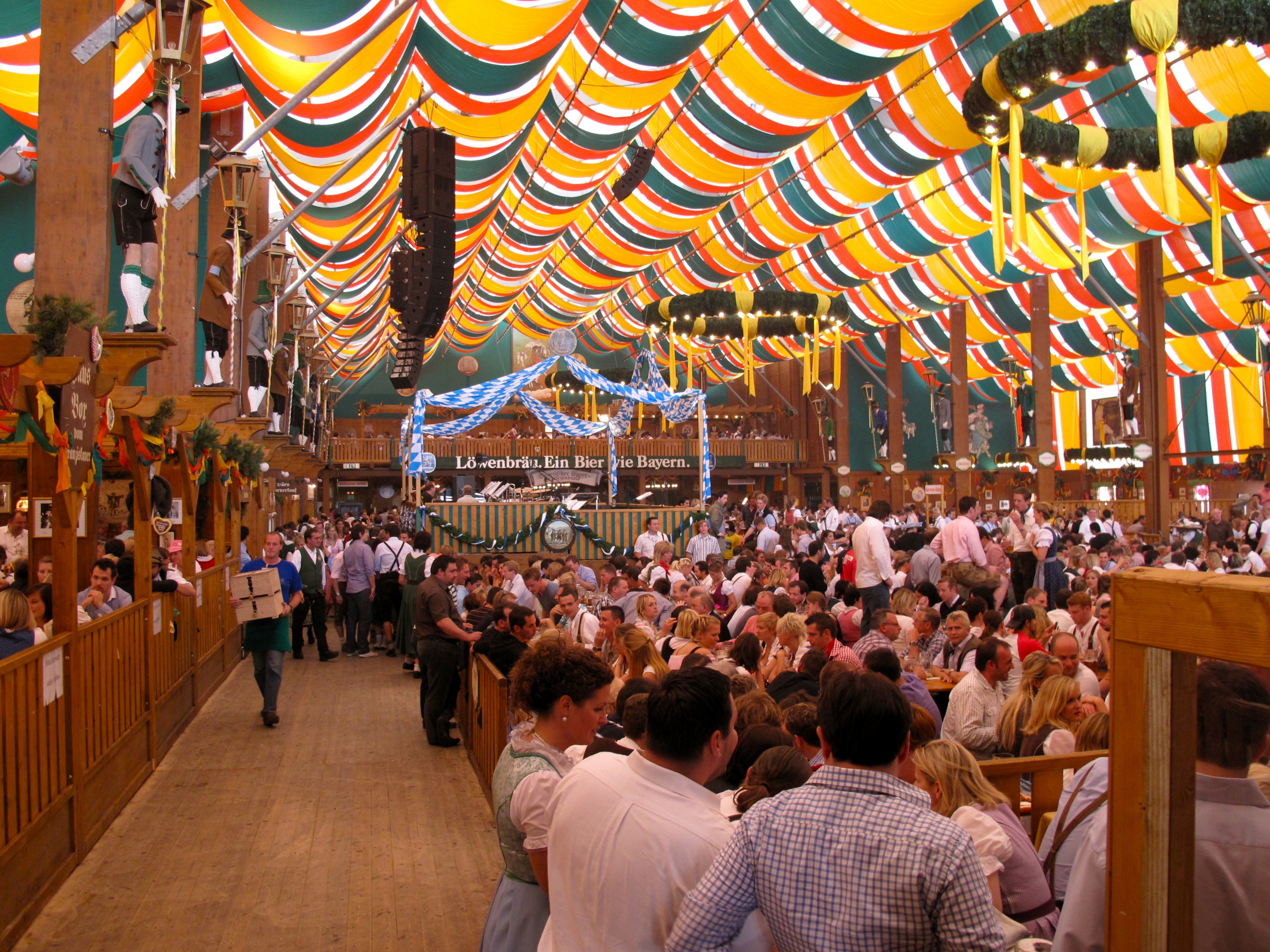 Free download high resolution image - free image free photo free stock image public domain picture -Loewenbraeu brewery at world biggest beer festival Oktoberfest i