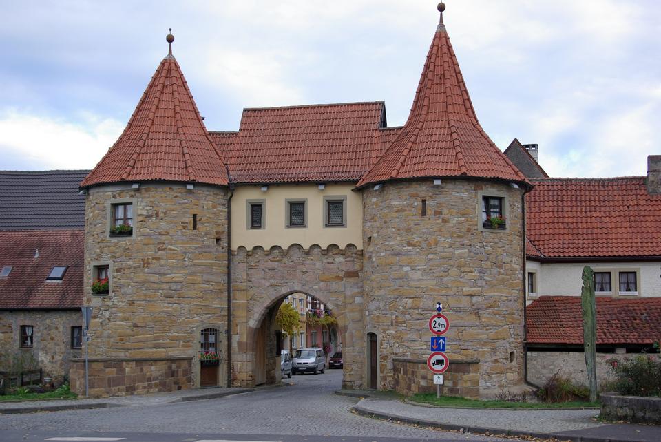 Free download high resolution image - free image free photo free stock image public domain picture  Town gate in Prichsenstadt, Germany