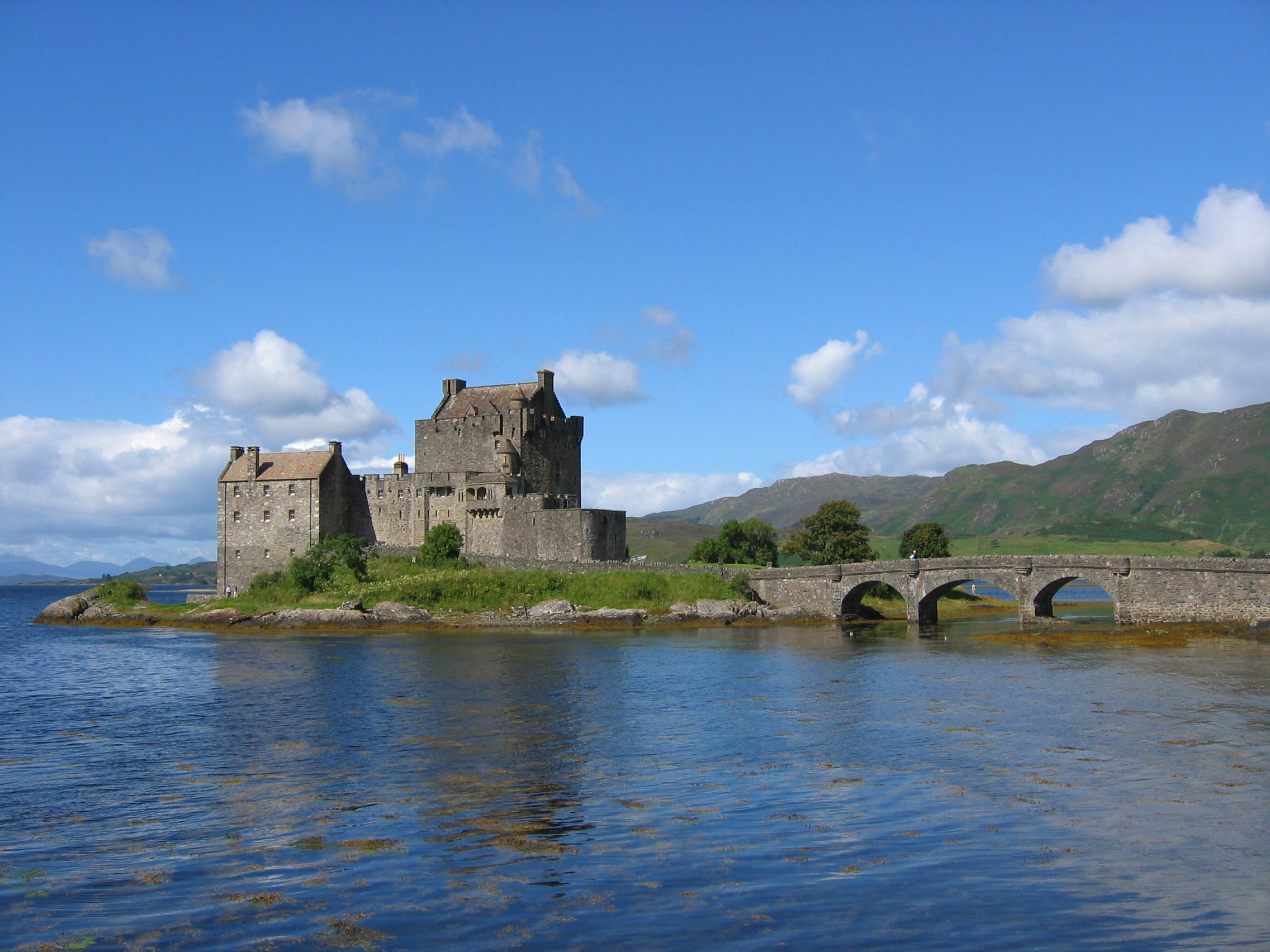 Free download high resolution image - free image free photo free stock image public domain picture -Closeup of Reflection of Eilean Donan Castle, Highland Scotland