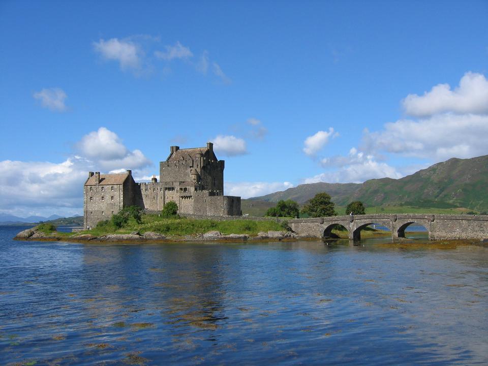 Free download high resolution image - free image free photo free stock image public domain picture  Closeup of Reflection of Eilean Donan Castle, Highland Scotland