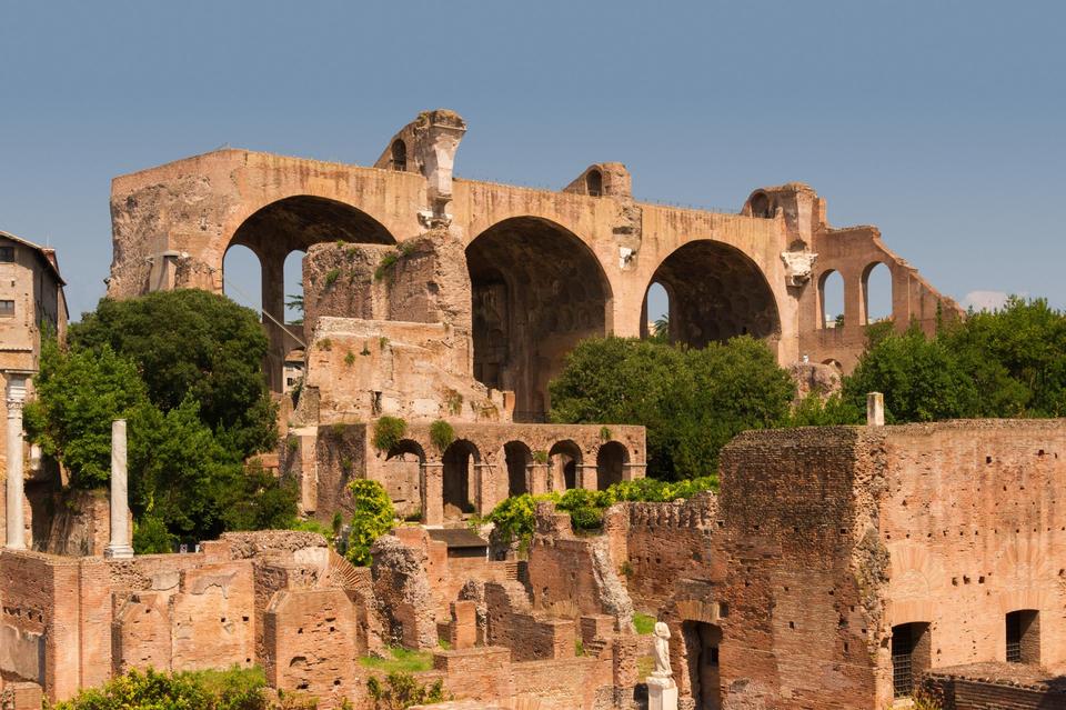 Free download high resolution image - free image free photo free stock image public domain picture  Basilica of Maxentius and Constantine. Rome, Italy