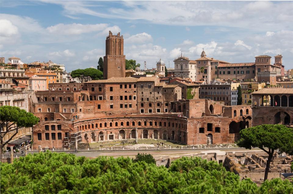 Free download high resolution image - free image free photo free stock image public domain picture  Landscape of the Trajan's market, Fori Imperiali, Rome