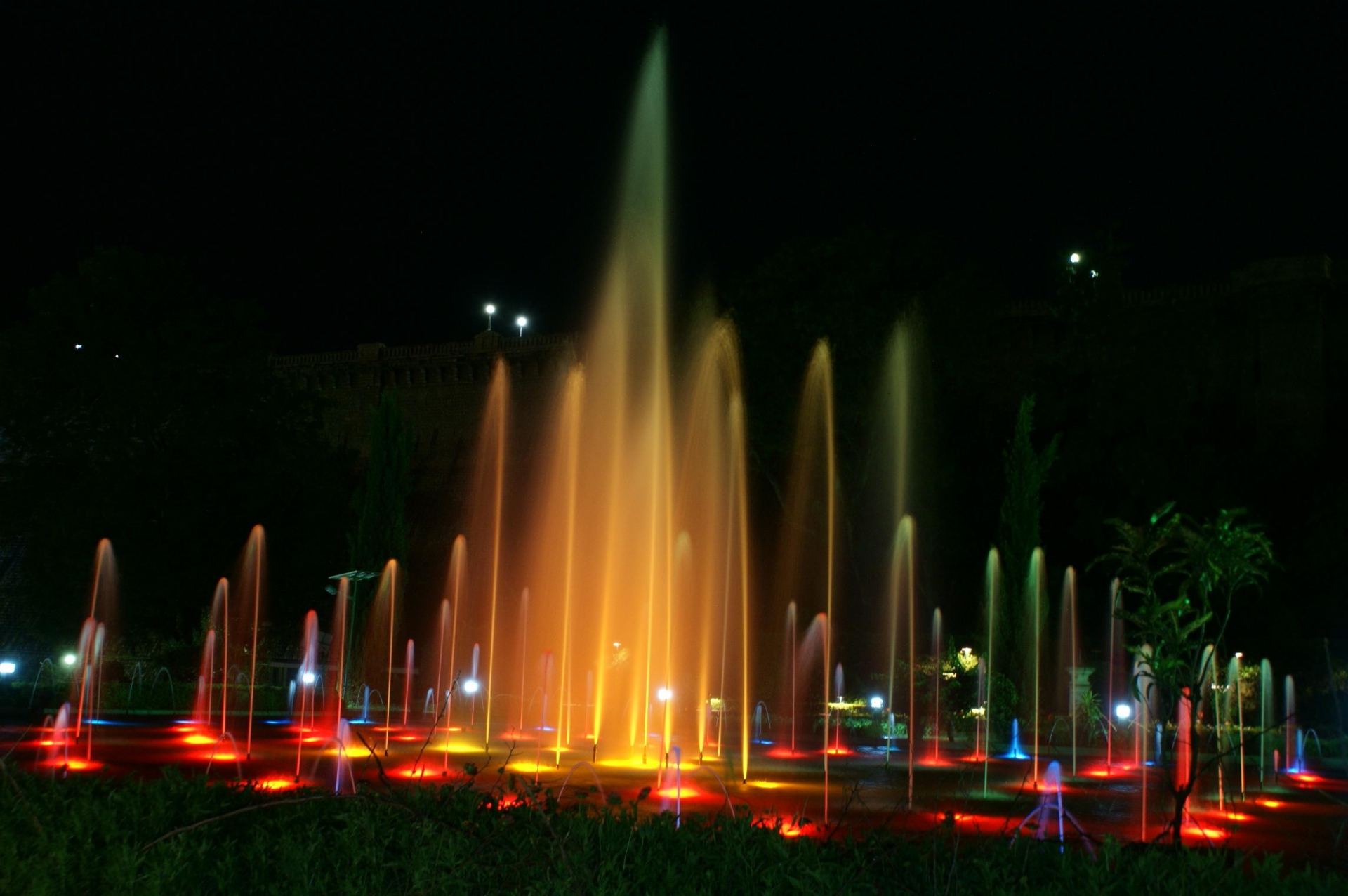 Free download high resolution image - free image free photo free stock image public domain picture -Brindavan Garden Mysore fountain