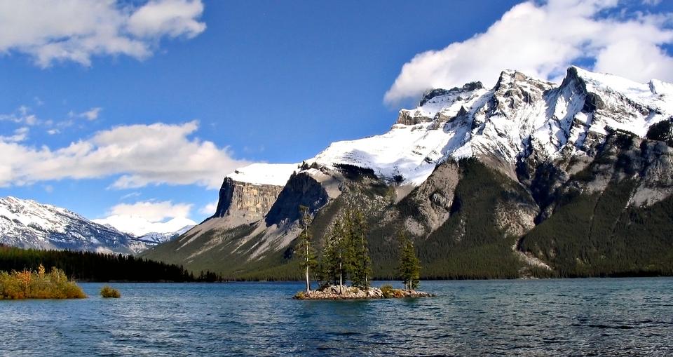 Free download high resolution image - free image free photo free stock image public domain picture  Lake Minnewanka, Banff National Park, Canada