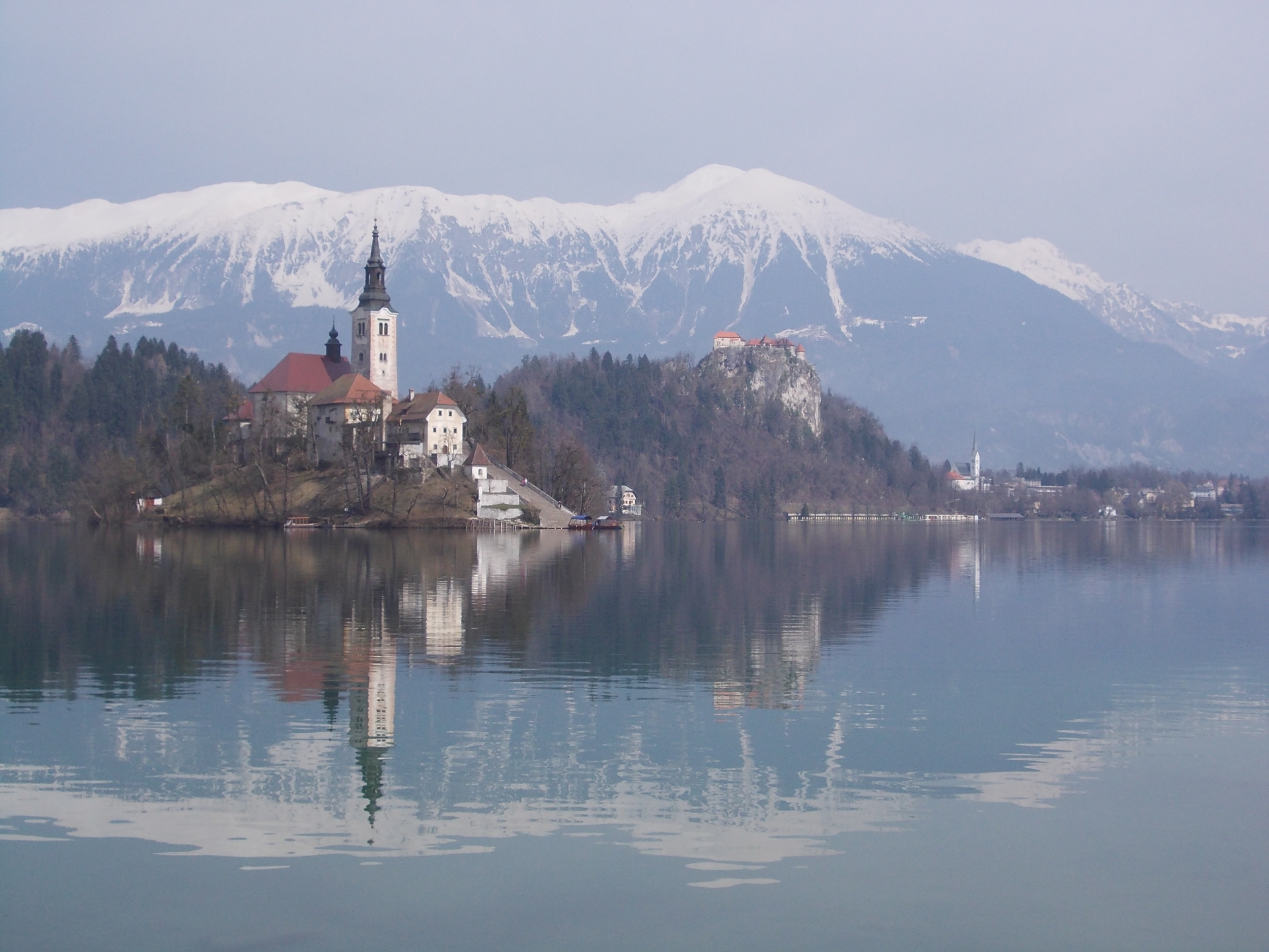 Free download high resolution image - free image free photo free stock image public domain picture -Bled with lake, island, castle and mountains in background, Slove