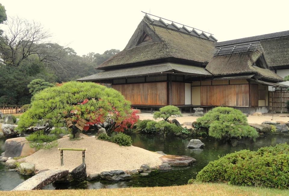 Free download high resolution image - free image free photo free stock image public domain picture  Enyo-tei House at Korakue-en garden in Okayama