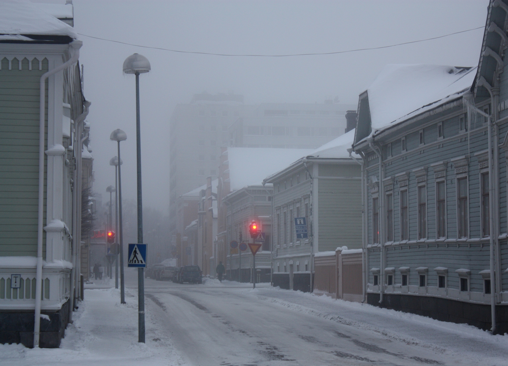 Free download high resolution image - free image free photo free stock image public domain picture -fog street Hallituskatu in Oulu Japan