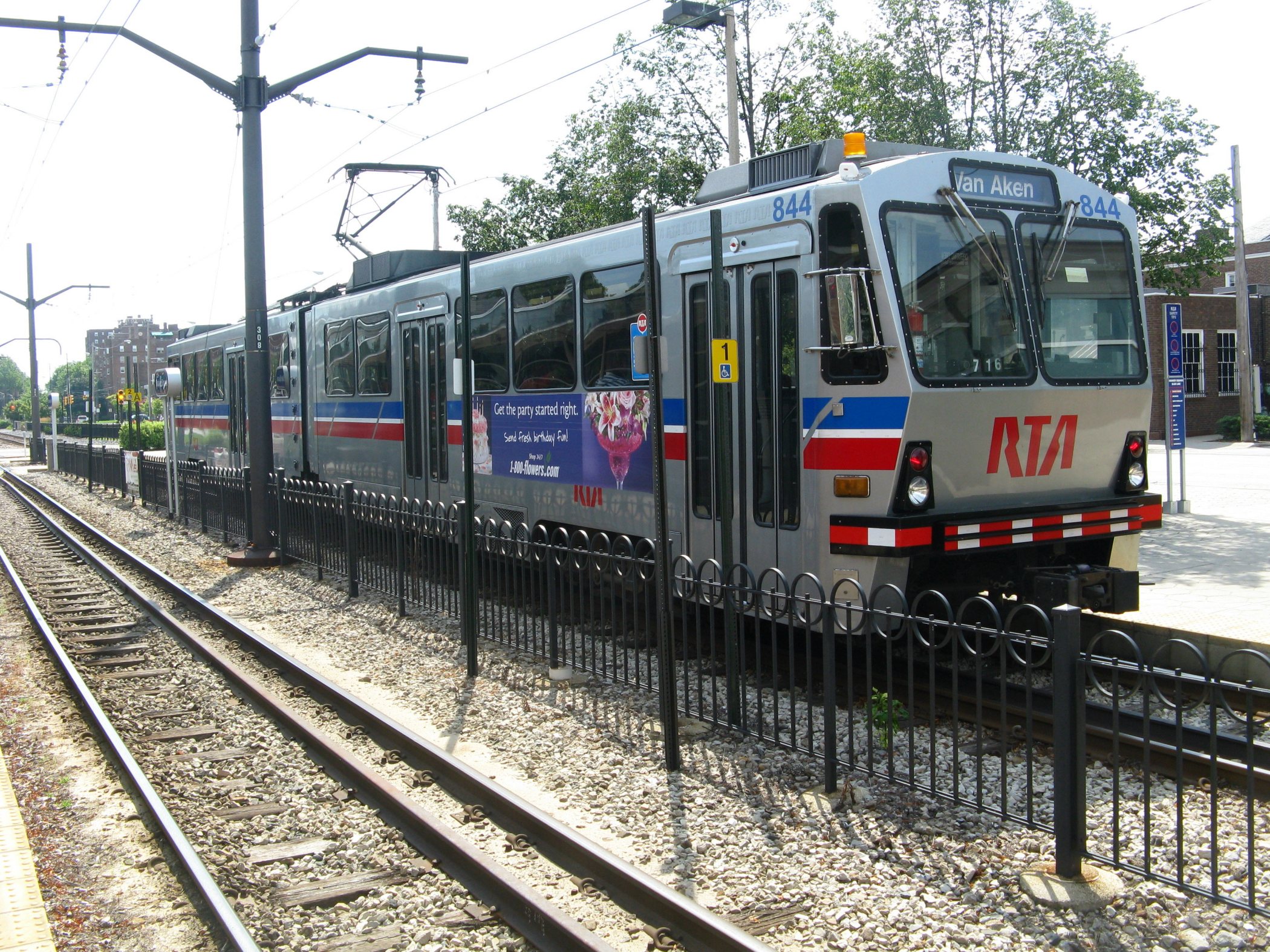 Free download high resolution image - free image free photo free stock image public domain picture -Cleveland RTA light rail car at Shaker Square station