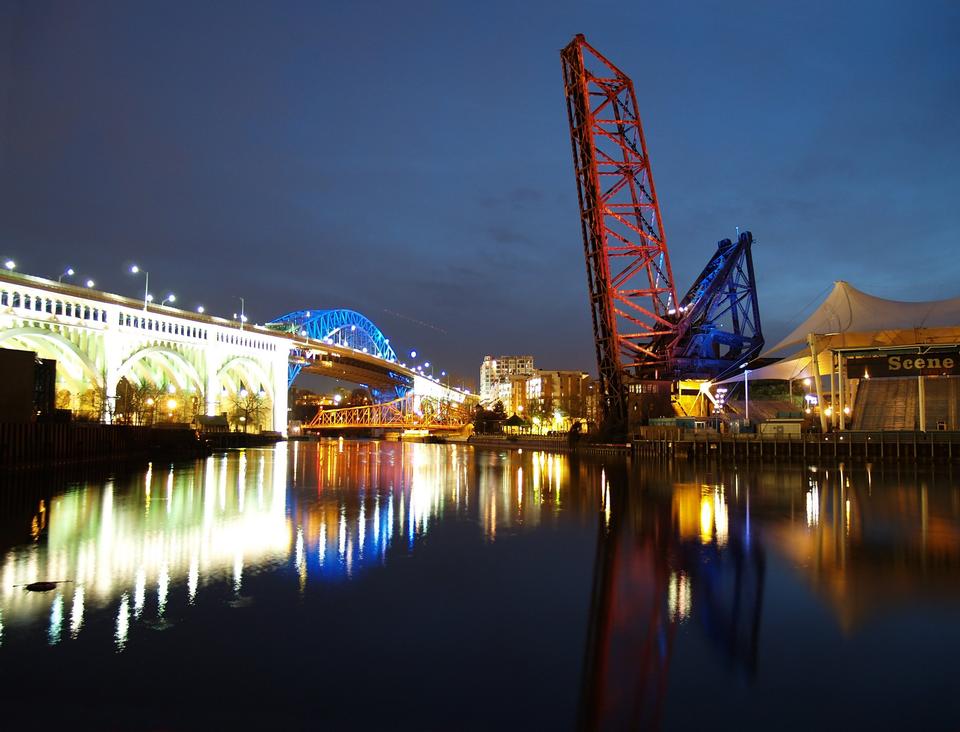 Free download high resolution image - free image free photo free stock image public domain picture  Cuyahoga River in downtown Cleveland