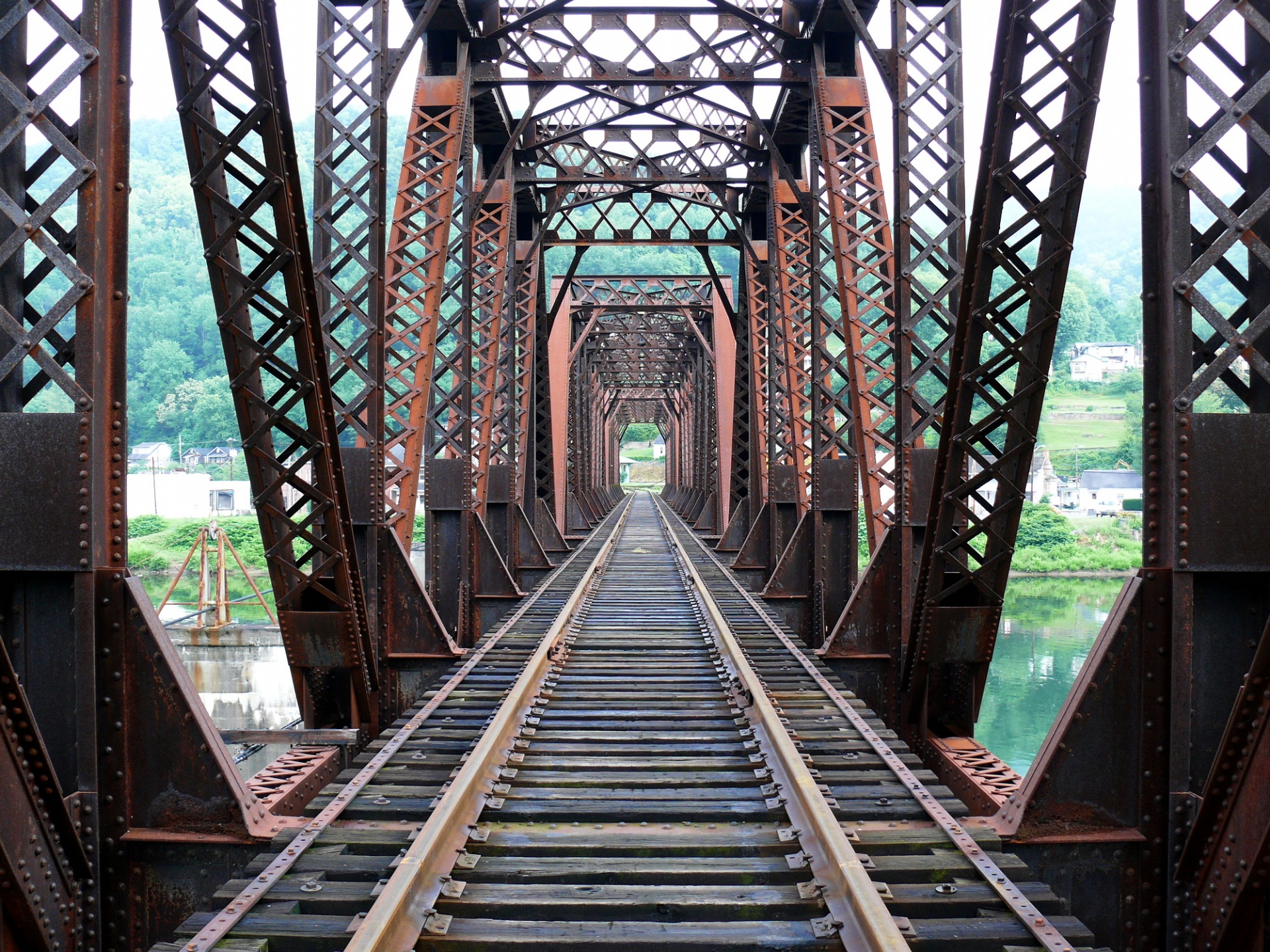 Free download high resolution image - free image free photo free stock image public domain picture -railroad bridge over the Gauley River