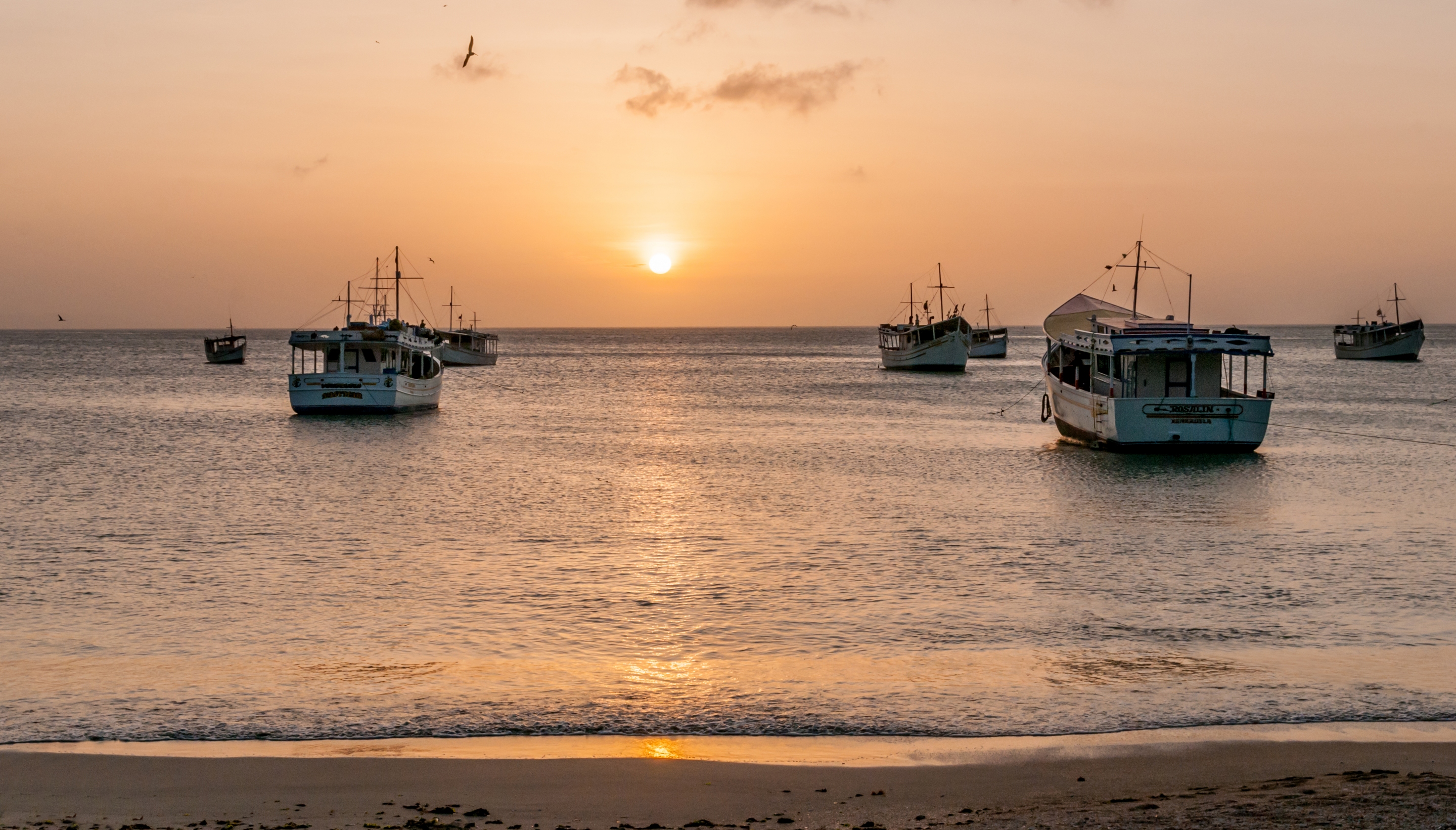 Free download high resolution image - free image free photo free stock image public domain picture -Bay at Island Margarita in sunset time near town Juan Griego