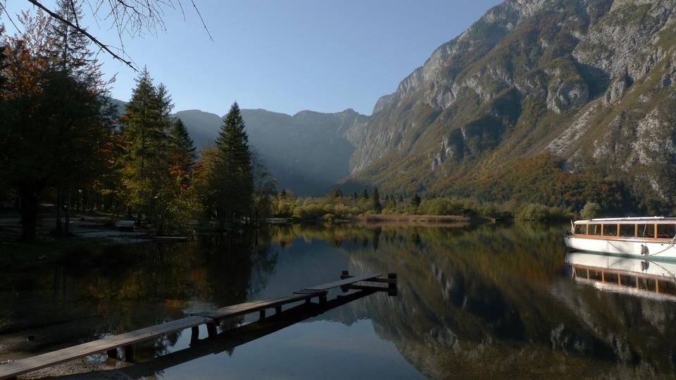 Free download high resolution image - free image free photo free stock image public domain picture  Lake, mountain, reflection. Lake Bohinj. Slovenia