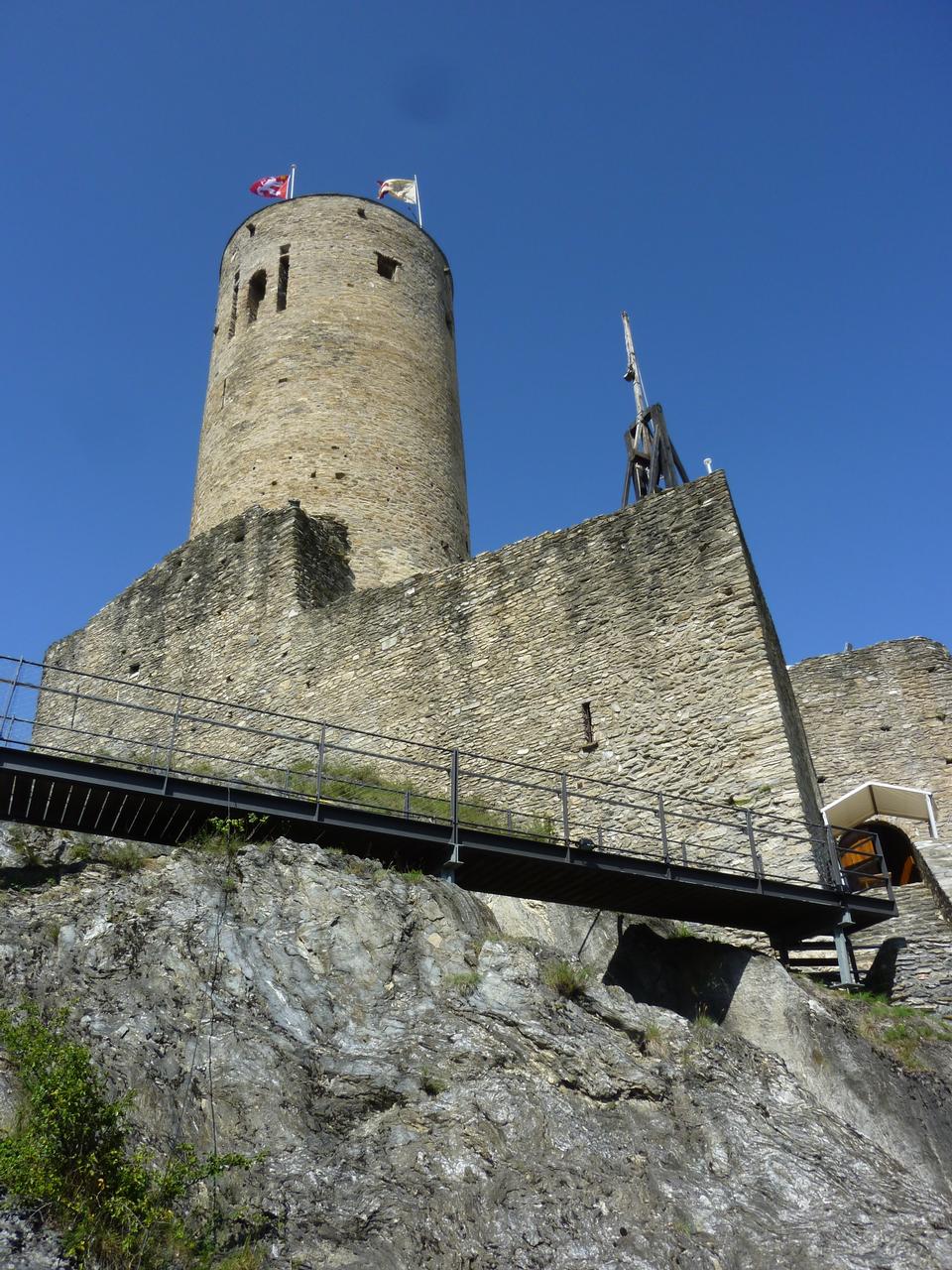 Free download high resolution image - free image free photo free stock image public domain picture  Martigny - Ancient castle with cylindrical tower