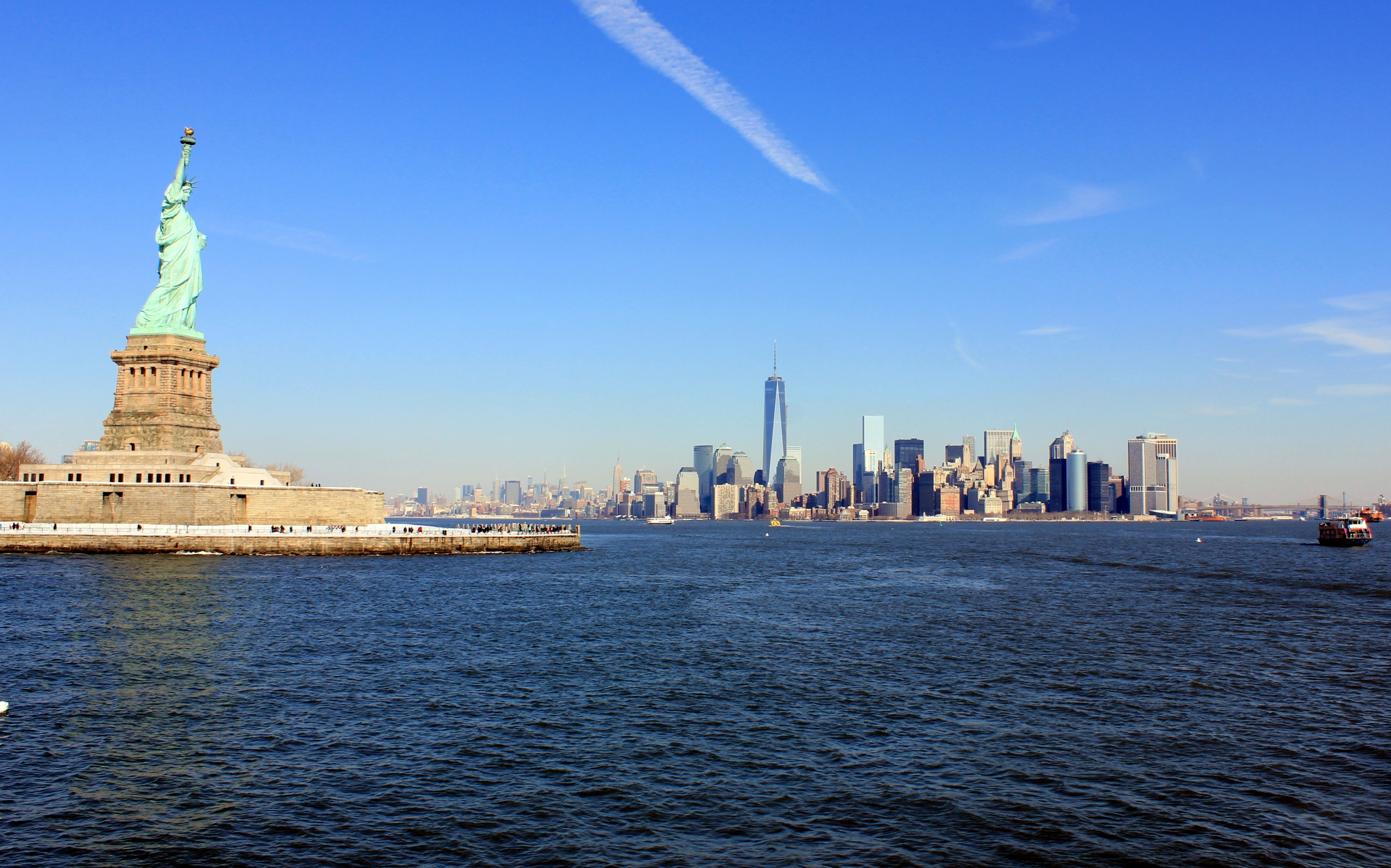 Free download high resolution image - free image free photo free stock image public domain picture -The landmark Statue of Liberty against the impressive New York