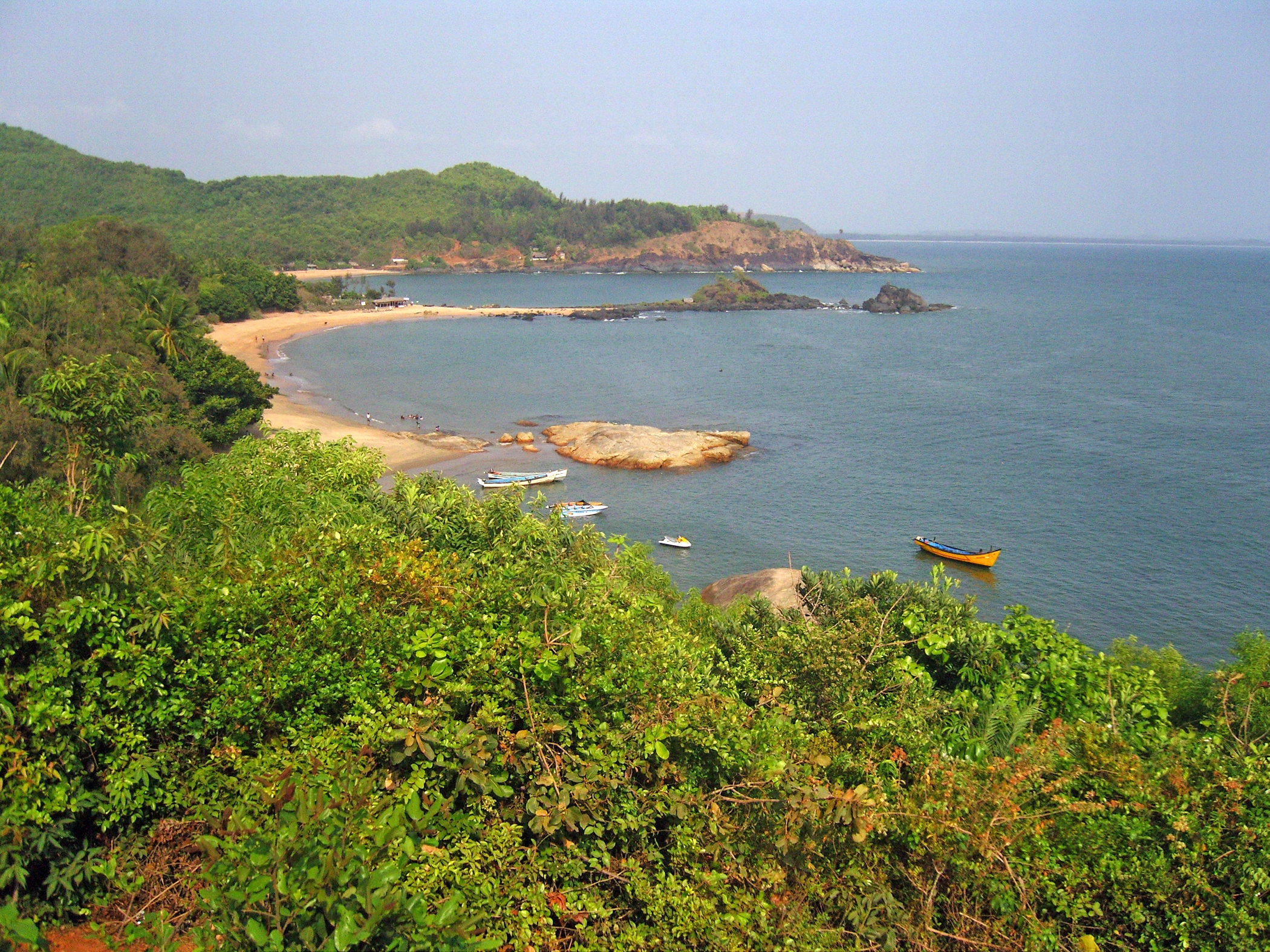 Free download high resolution image - free image free photo free stock image public domain picture -Om Beach. Natural coastline forms the main symbol of Hinduism