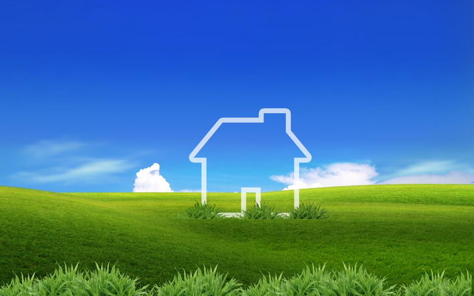 Free download high resolution image - free image free photo free stock image public domain picture  New house vision on green meadow. Conceptual image