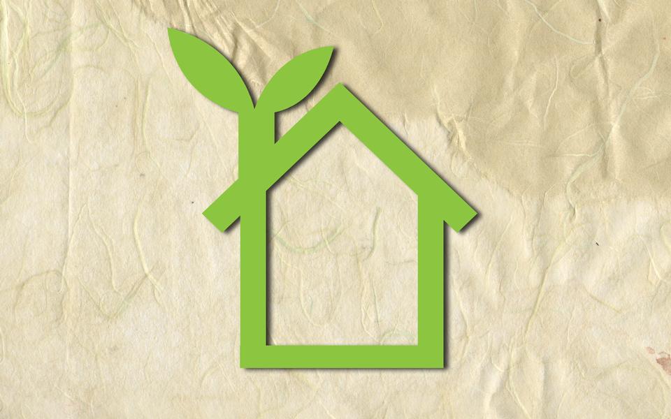 Free download high resolution image - free image free photo free stock image public domain picture  Paper texture of eco house logo