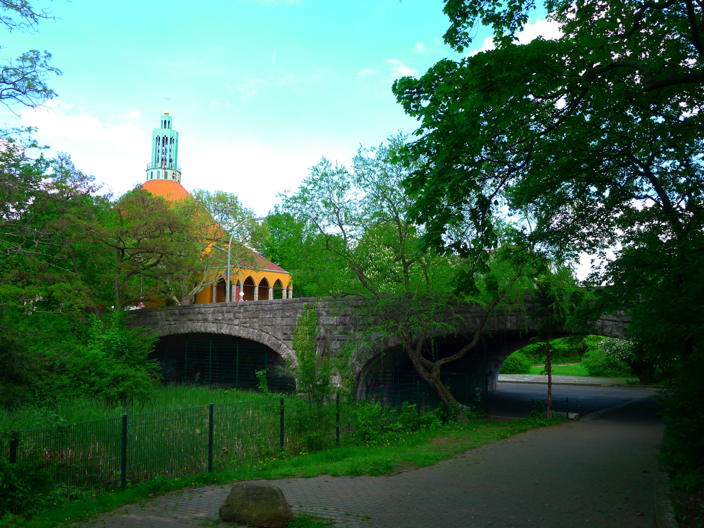 Free download high resolution image - free image free photo free stock image public domain picture -old bridge with green grass under it