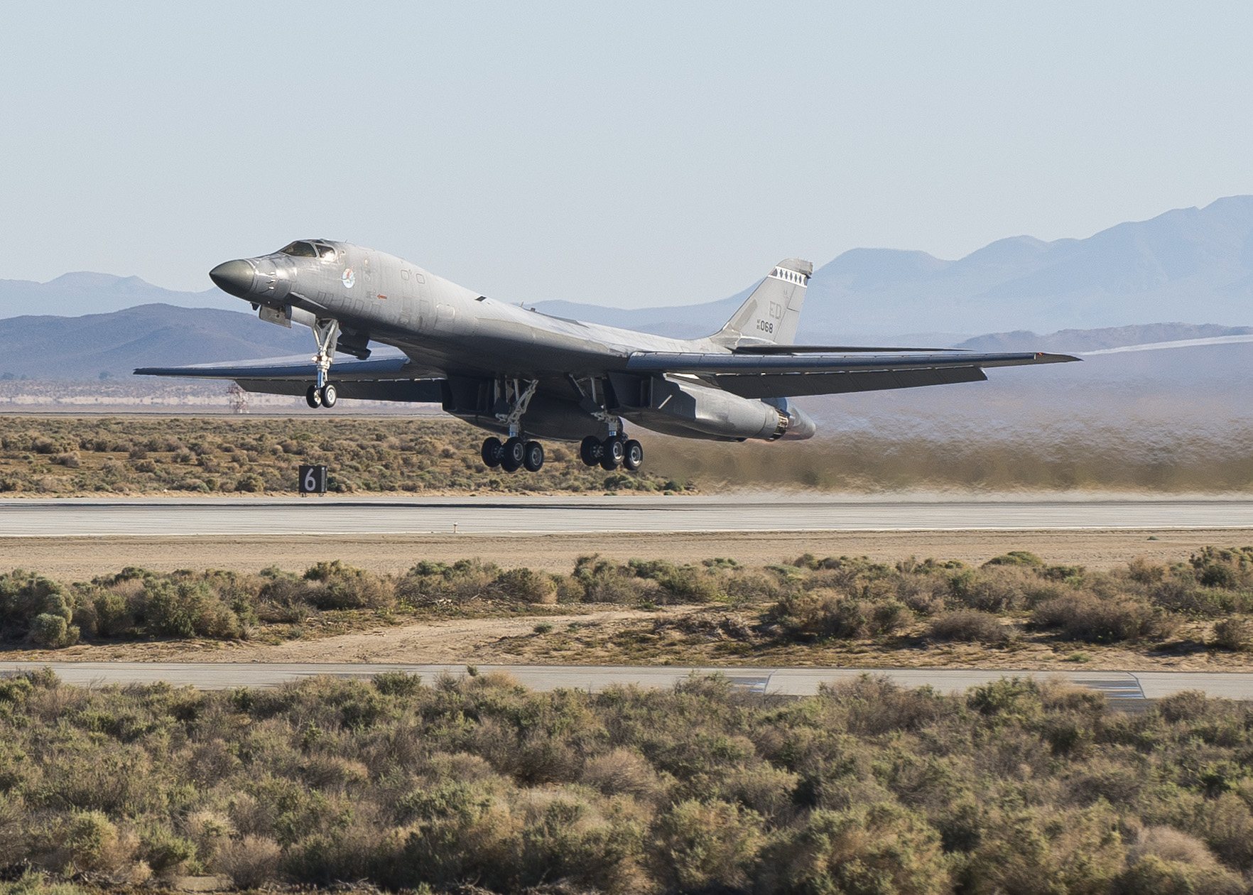 Free download high resolution image - free image free photo free stock image public domain picture -A B-1B Lancer takes off to begin testing