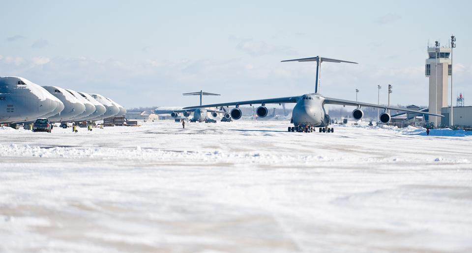 Free download high resolution image - free image free photo free stock image public domain picture  A C-5M Super Galaxy down the flight line