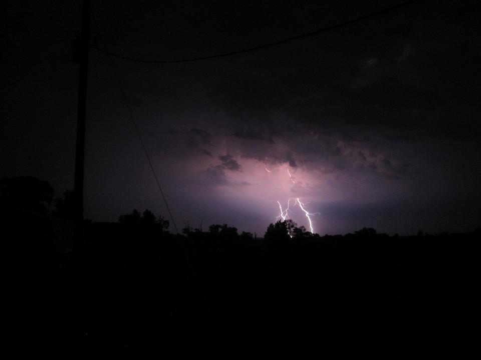 Free download high resolution image - free image free photo free stock image public domain picture  Huge bolt of lightning hits small town