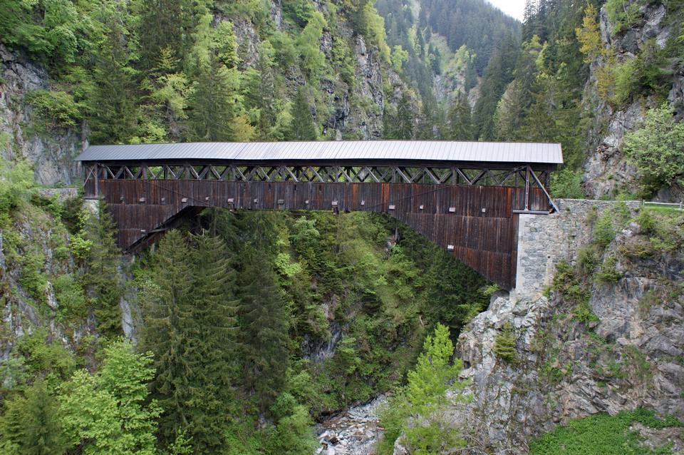 Free download high resolution image - free image free photo free stock image public domain picture  Punt Russein bridge in Disentis Switzerland