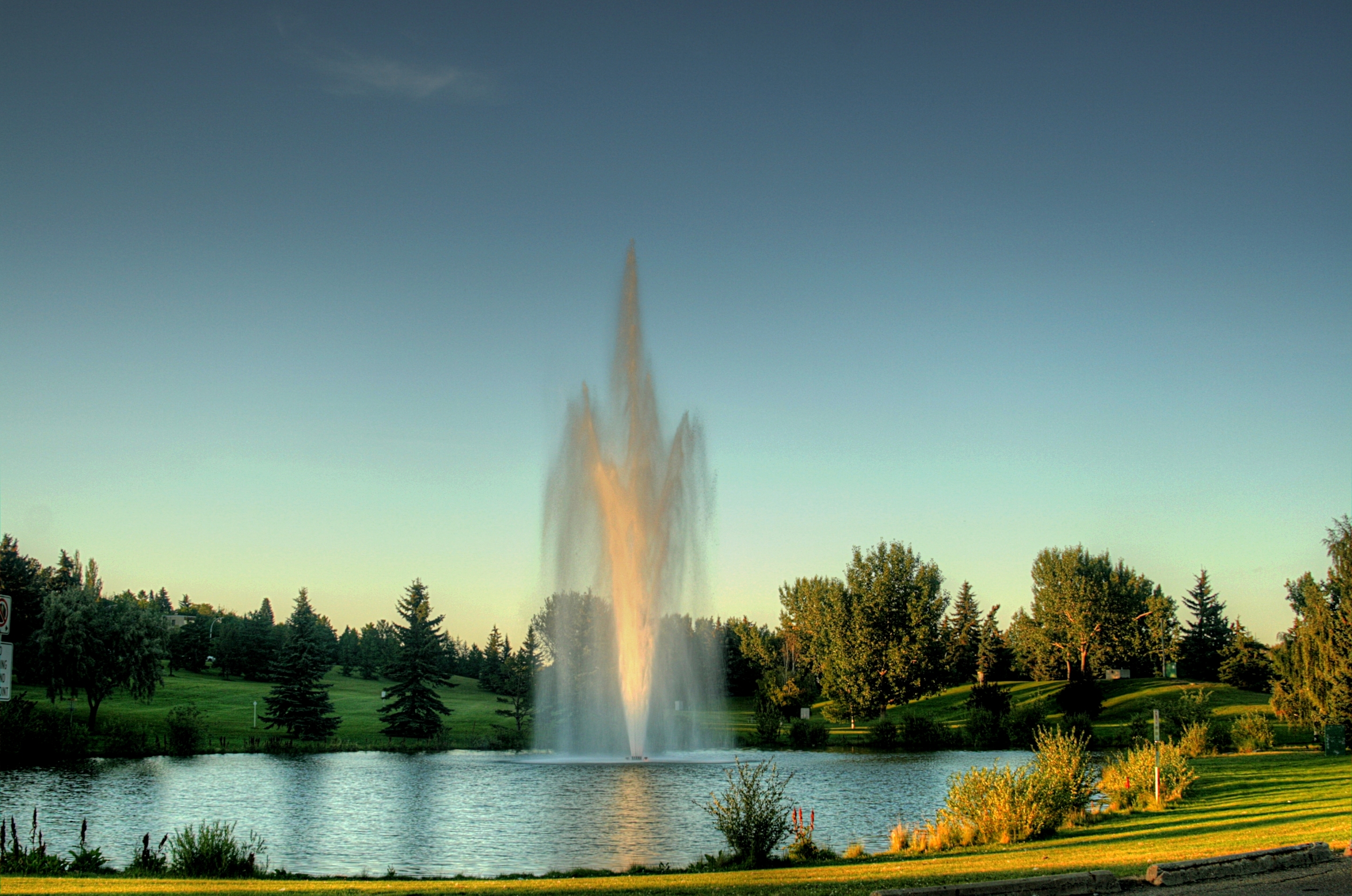 Free download high resolution image - free image free photo free stock image public domain picture -Fountain in Rundle Park, Edmonton, Alberta