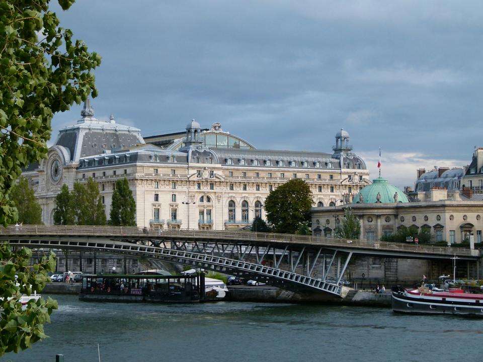 Free download high resolution image - free image free photo free stock image public domain picture  Pedestrian bridge Leopold Sedar Senghor. Paris.France