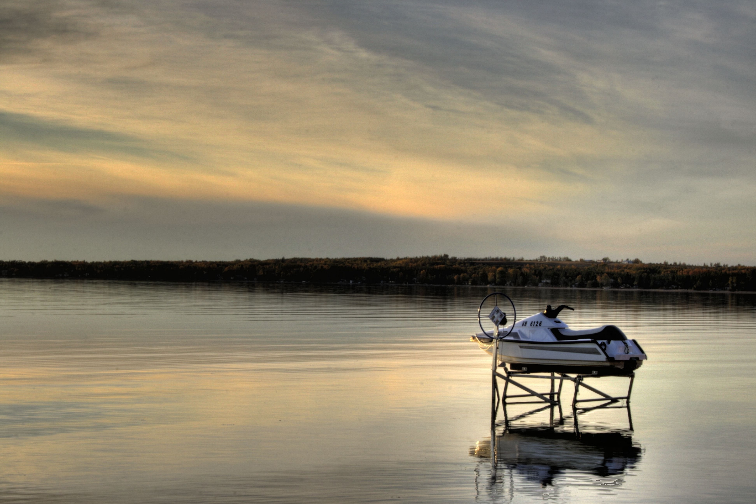 Free download high resolution image - free image free photo free stock image public domain picture -A Jetski parked on the still waters of lake Pigeon