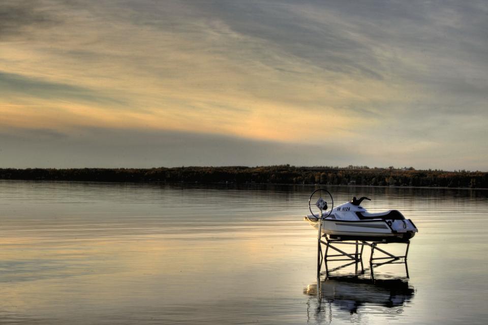 Free download high resolution image - free image free photo free stock image public domain picture  A Jetski parked on the still waters of lake Pigeon