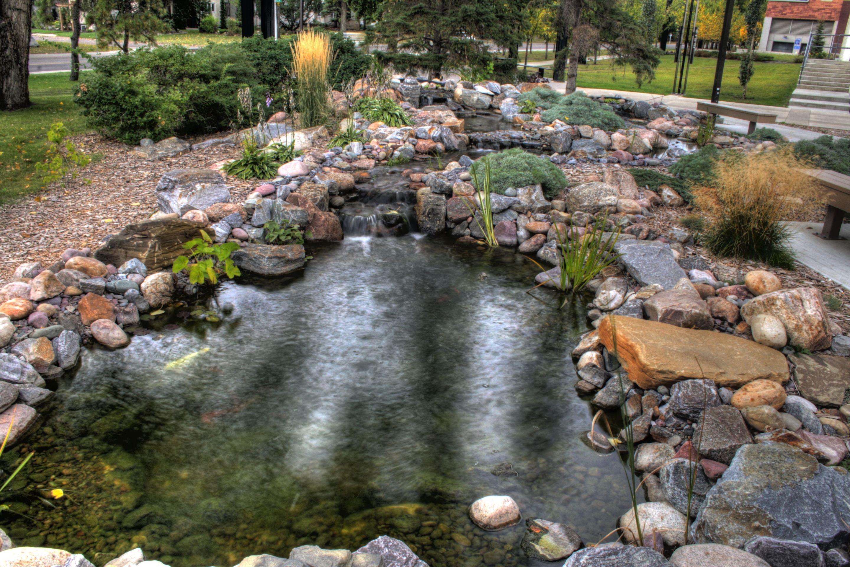 Free download high resolution image - free image free photo free stock image public domain picture -Pool in rock garden on Edmonton