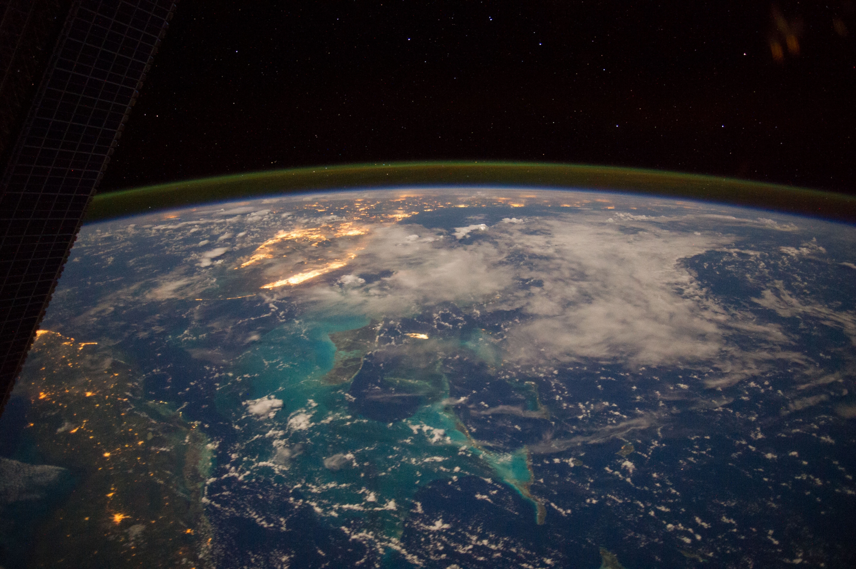 Free download high resolution image - free image free photo free stock image public domain picture -Caribbean Sea Viewed From the International Space Station