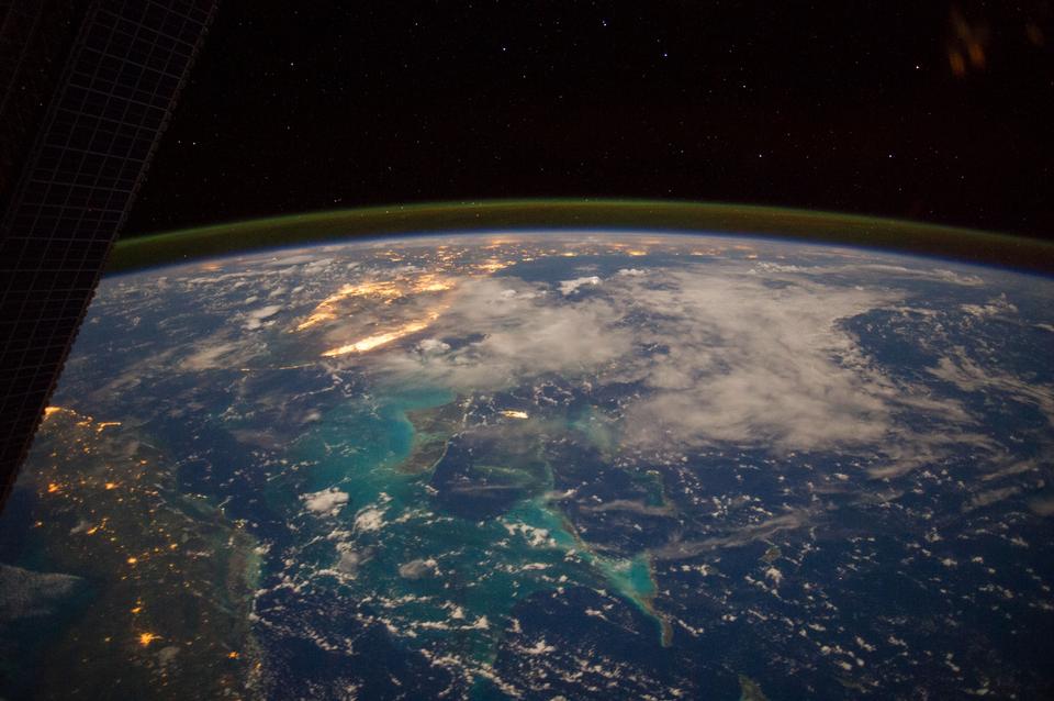 Free download high resolution image - free image free photo free stock image public domain picture  Caribbean Sea Viewed From the International Space Station