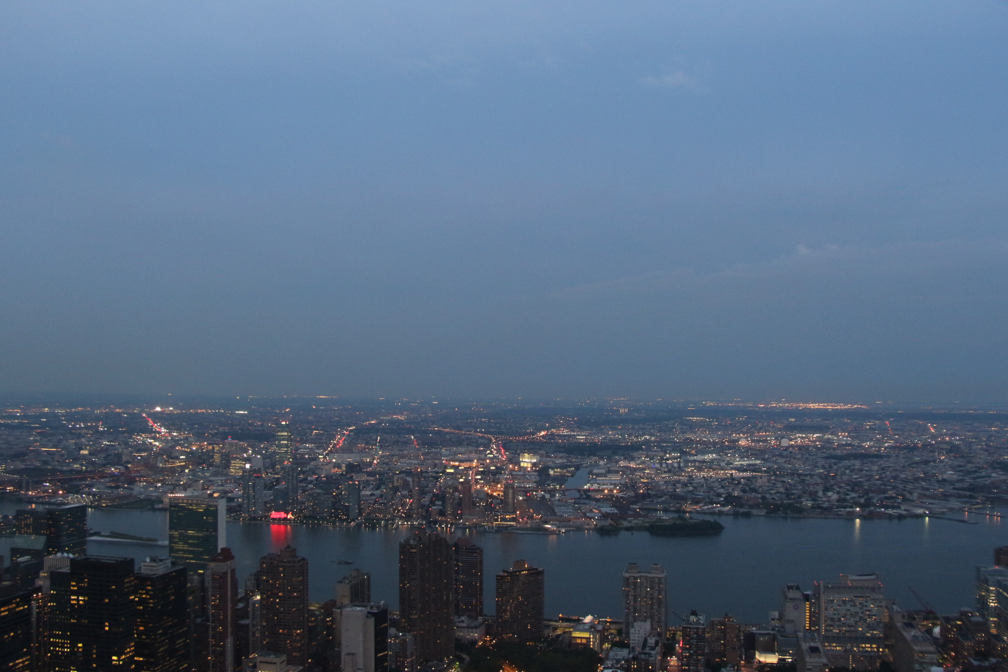 Free download high resolution image - free image free photo free stock image public domain picture -Aerial view of Manhattan by night