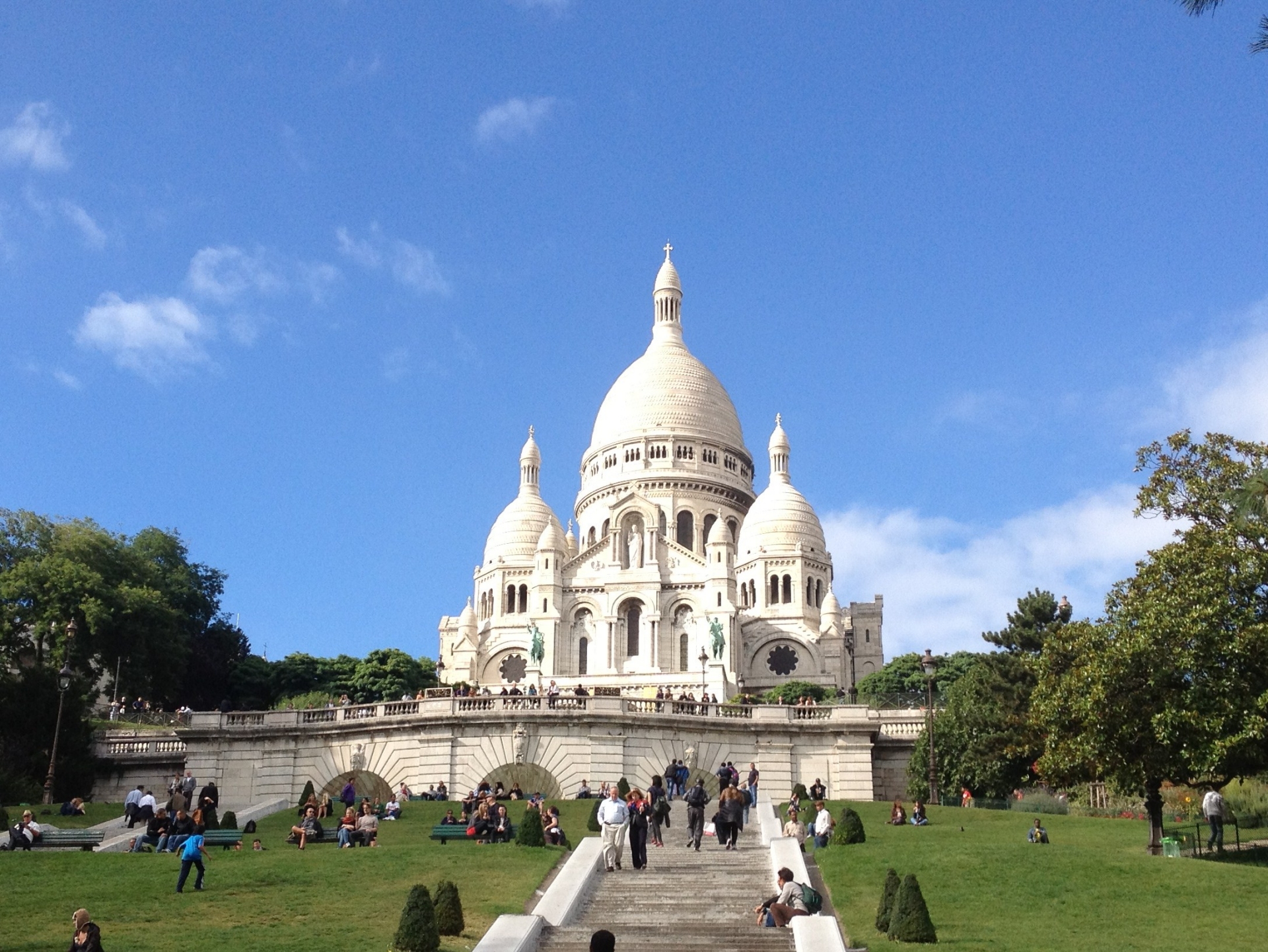 Free download high resolution image - free image free photo free stock image public domain picture -Summer view on basilica of the Sacred Heart of Jesus, Paris, Fran