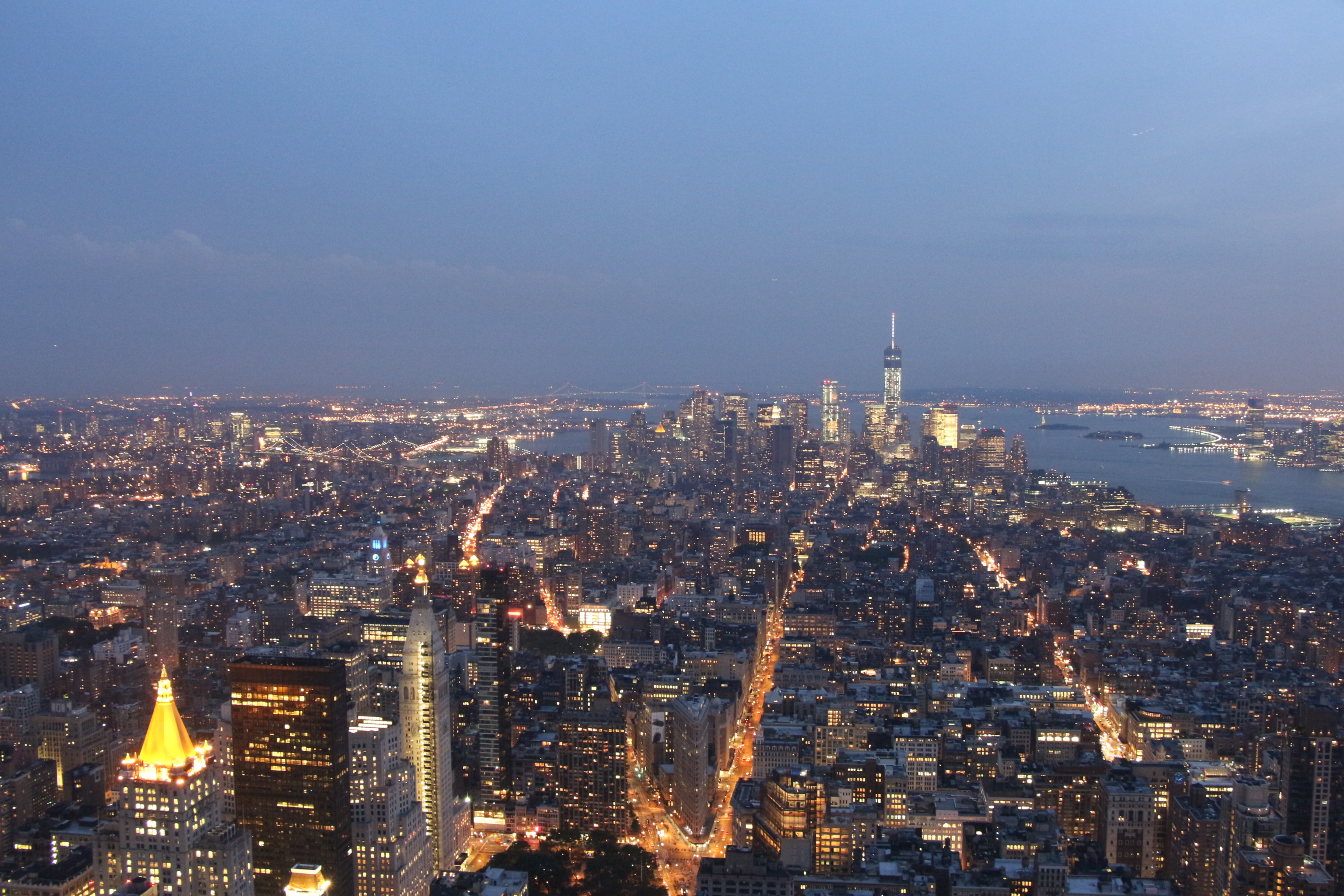 Free download high resolution image - free image free photo free stock image public domain picture -New York City skyline with urban skyscrapers at sunset.