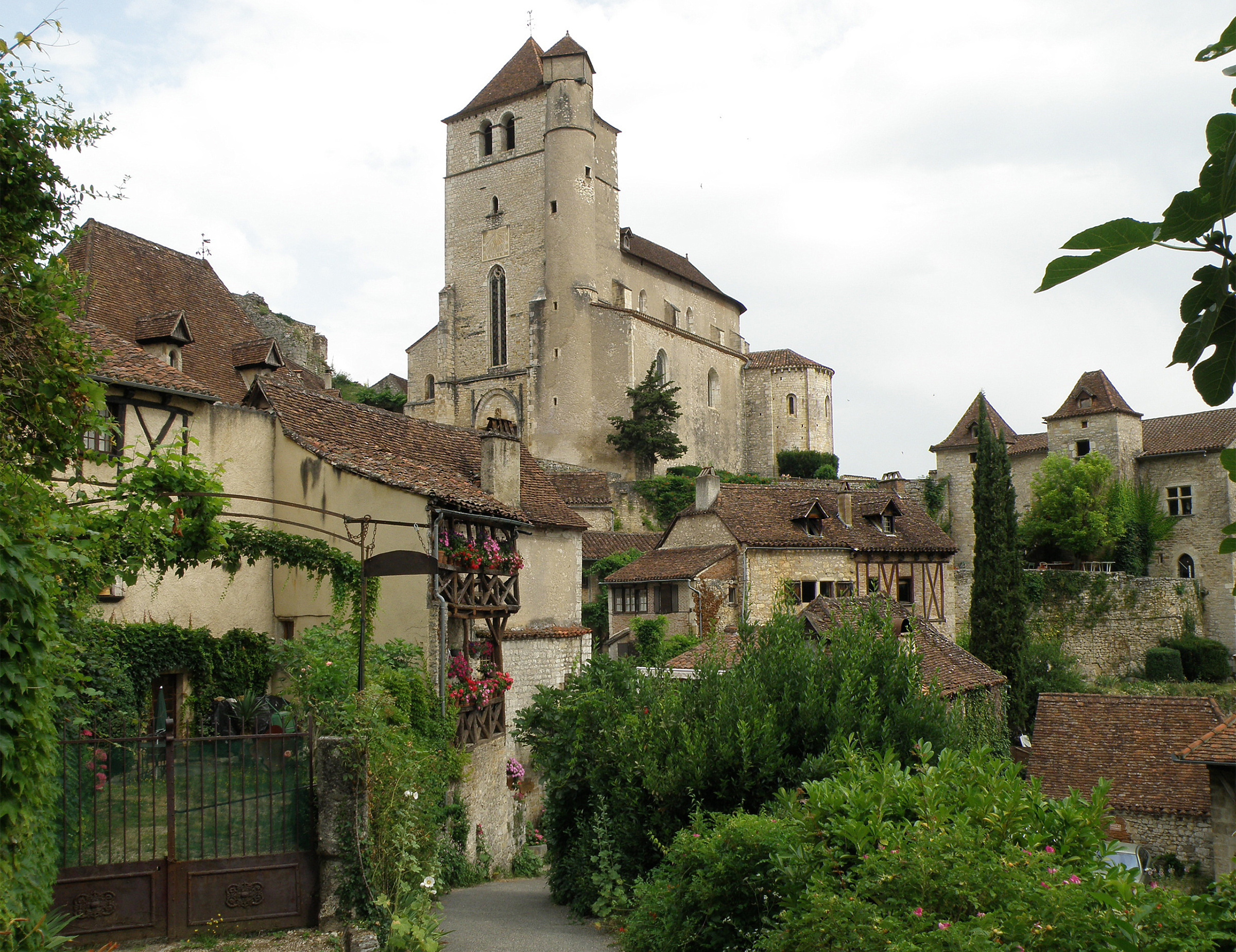 Free download high resolution image - free image free photo free stock image public domain picture -Village Saint-cirq-Lapopie with lane and church