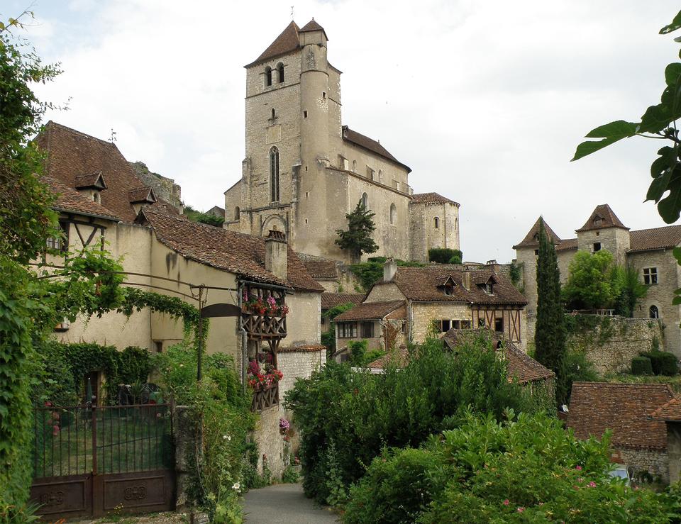 Free download high resolution image - free image free photo free stock image public domain picture  Village Saint-cirq-Lapopie with lane and church