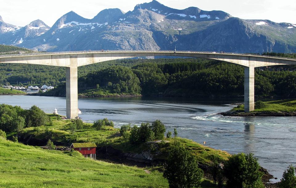 Free download high resolution image - free image free photo free stock image public domain picture  Famous bridge over Saltstrumen, Norway