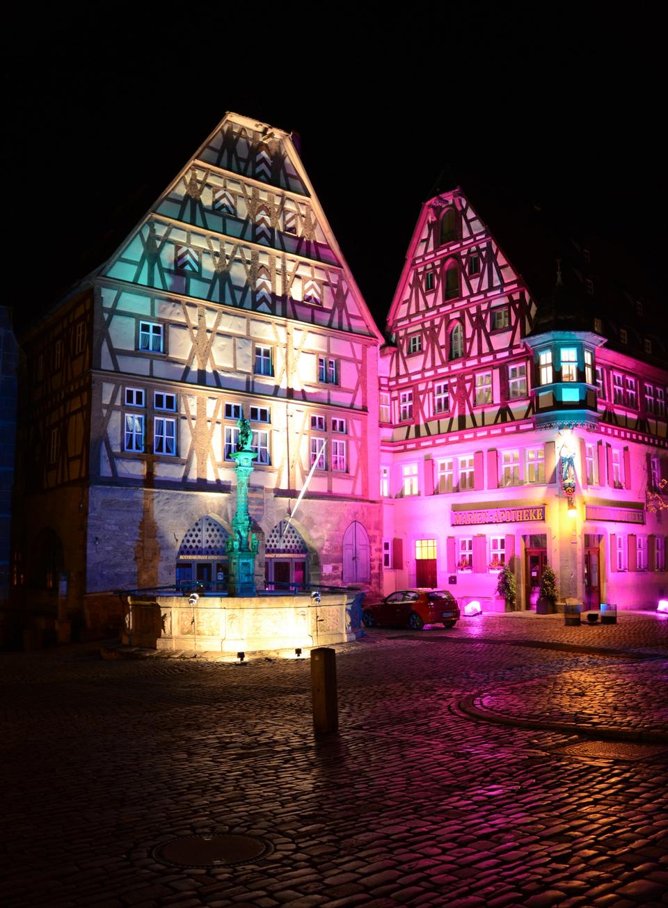 Free download high resolution image - free image free photo free stock image public domain picture  Light decoration at night in Rothenburg ob der Tauber, Germany