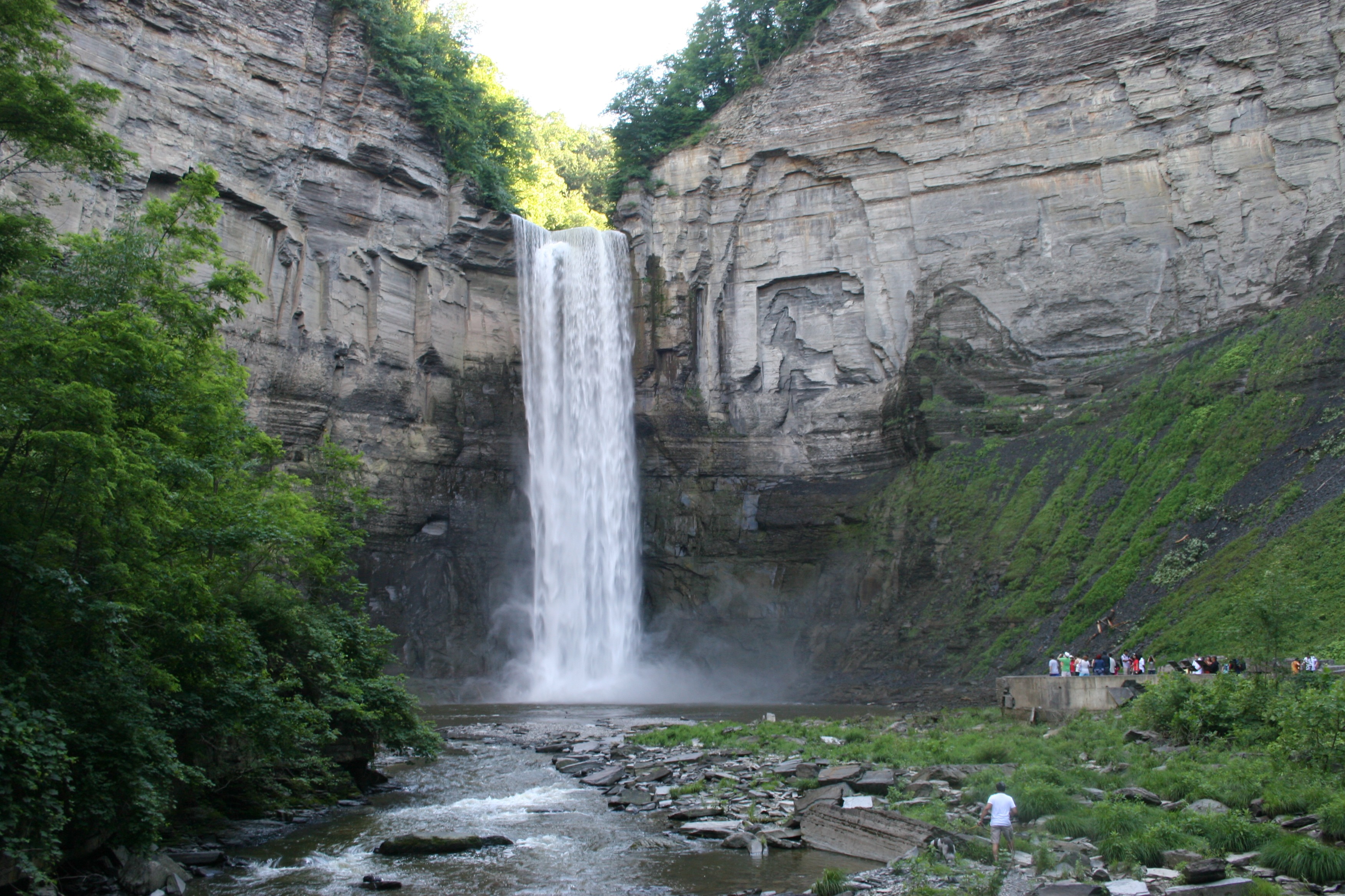 Free download high resolution image - free image free photo free stock image public domain picture -Wide view of Taughannock falls near Ithaca, New York