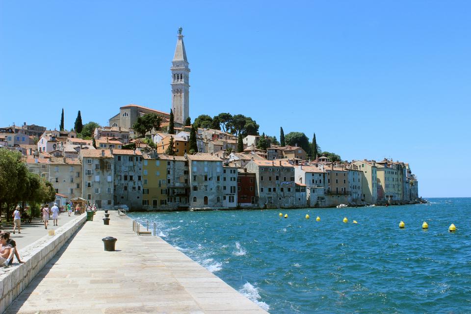 Free download high resolution image - free image free photo free stock image public domain picture  The Pier and the City of Rovinj on Istria Peninsula in Croata