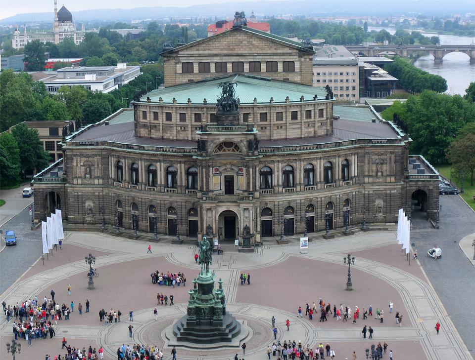 Free download high resolution image - free image free photo free stock image public domain picture  The Semperoper opera house of the Saxon State Orchestra aka