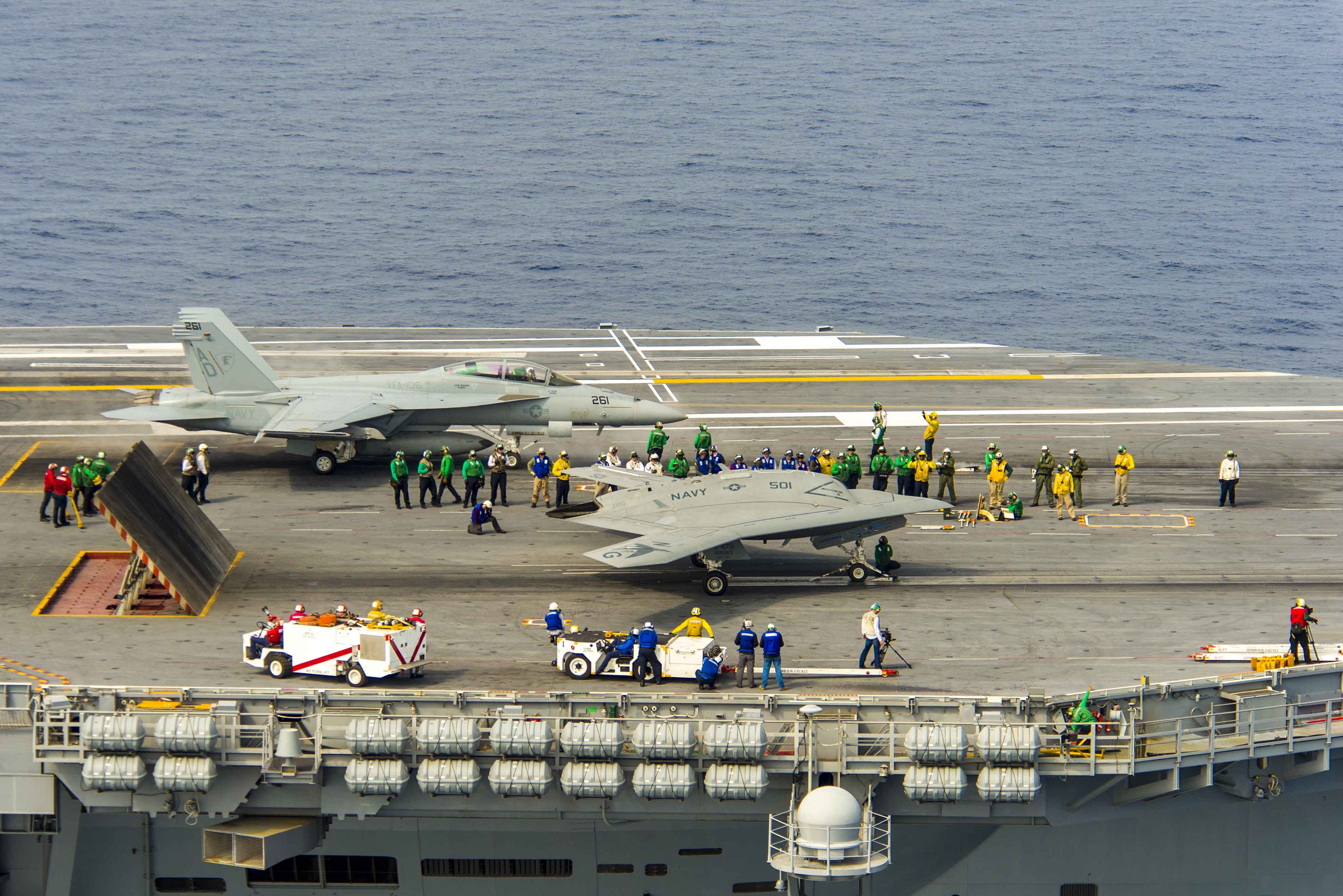 Free download high resolution image - free image free photo free stock image public domain picture -The Navy's unmanned X-47B lands aboard the aircraft carrier USS