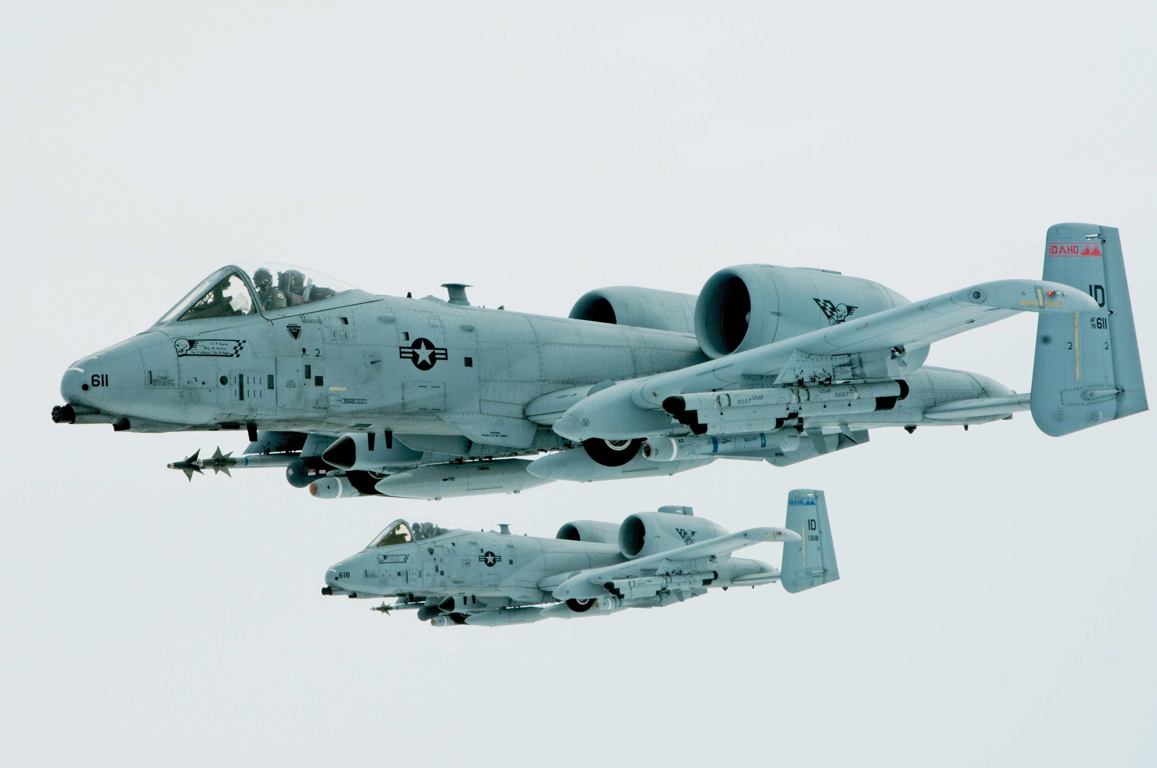 Free download high resolution image - free image free photo free stock image public domain picture -KC-135s refuel Idaho's A-10s in mid-flight