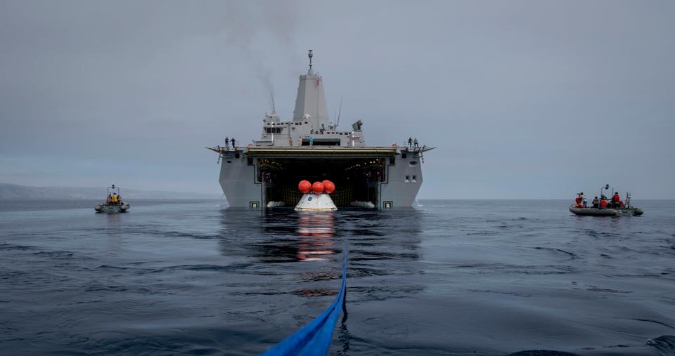 Free download high resolution image - free image free photo free stock image public domain picture  Underway Recovery Tests for NASA's Orion Spacecraft