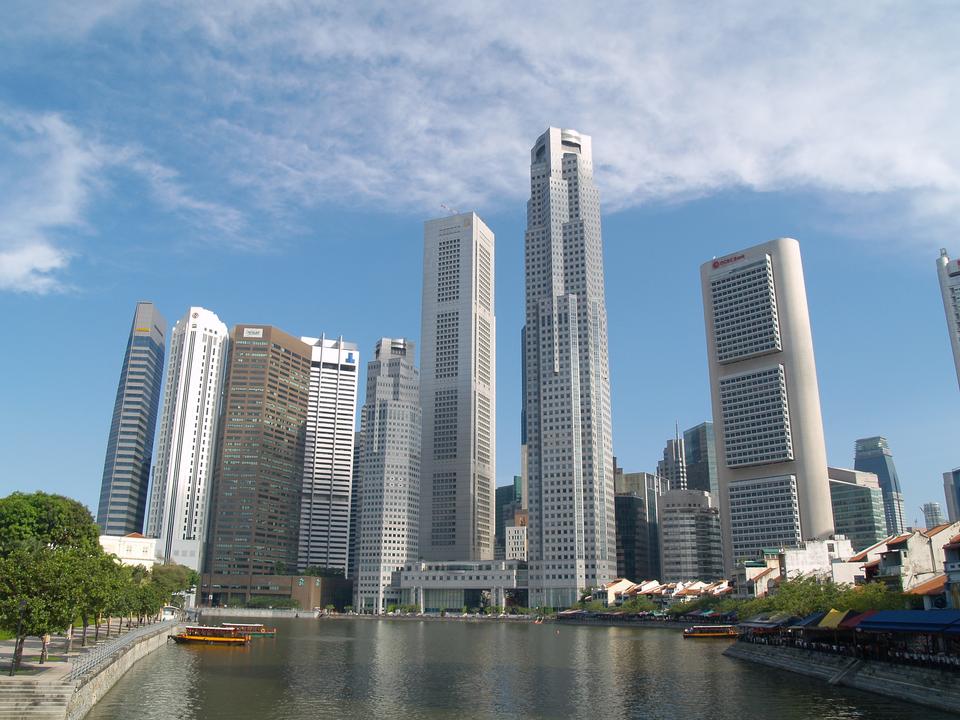 Free download high resolution image - free image free photo free stock image public domain picture  Singapore downtown in bright colors