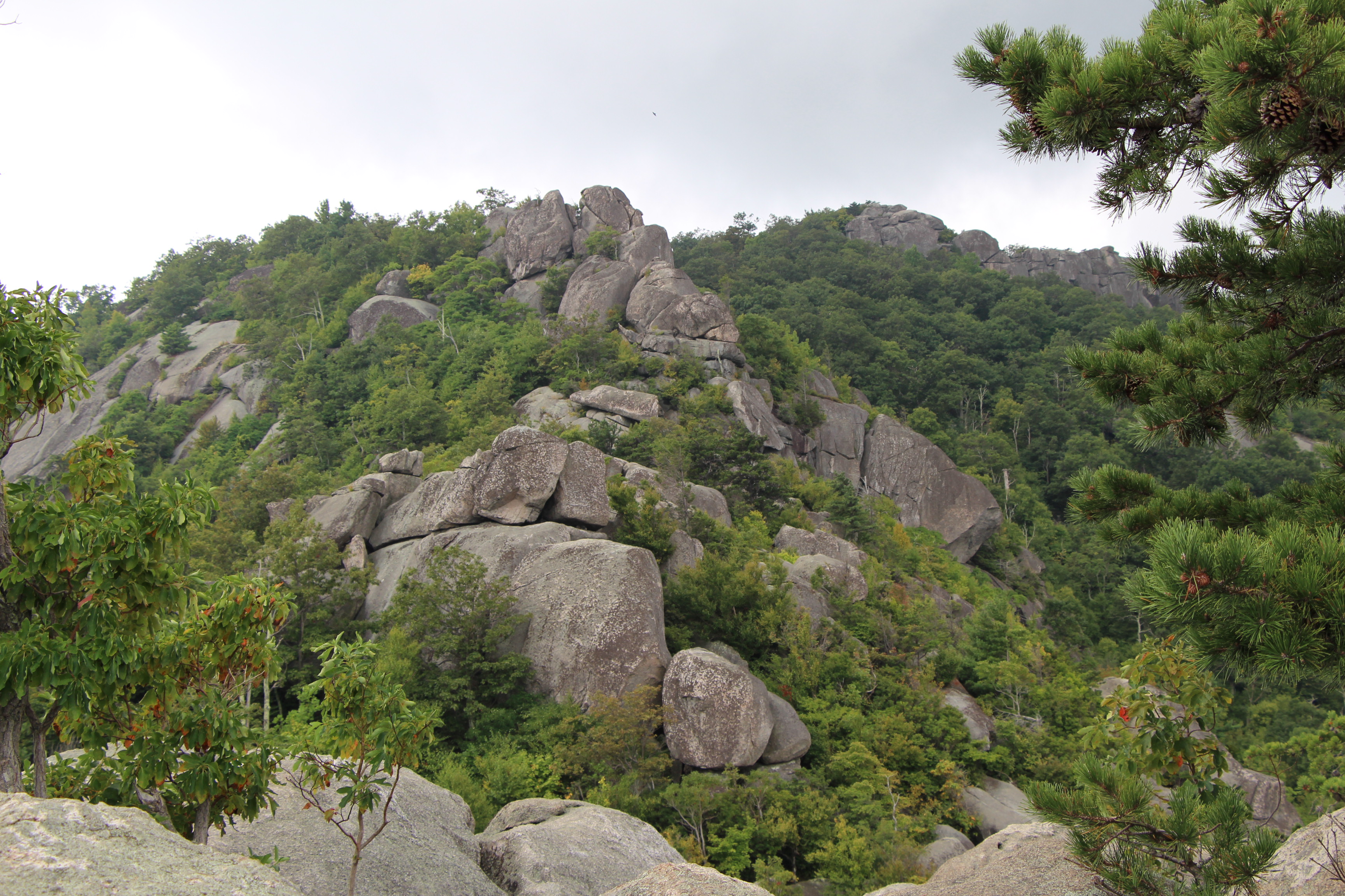 Free download high resolution image - free image free photo free stock image public domain picture -Rocks over valley in the Shenandoah on a climb of Old Rag